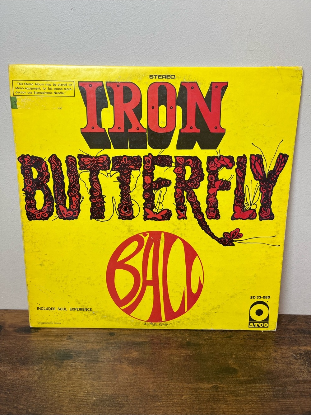 Vintage Iron Butterfly - Ball Vinyl LP